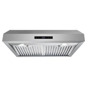 30 in. Haven Collection 380 CFM Ducted Under Cabinet Range Hood, LED Lights, Touch Controls, Stainless Steel