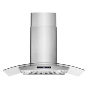 36 in. Vista Collection 380 CFM Ducted Wall Mount Range Hood, Touch Controls, LED Lights, Stainless Steel
