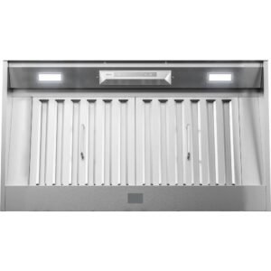Monsoon Connect 36 in. 700 CFM Insert Mount Range Hood with LED Light in Stainless Steel