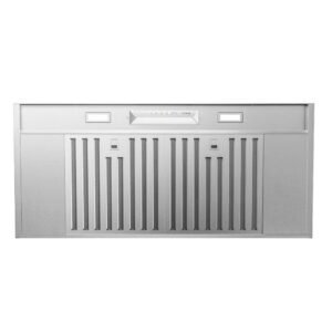 Monsoon Mini II 30 in. 600 CFM Convertible Insert Range Hood with LED Lights in Stainless Steel