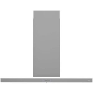 Luce 36 in. 600 CFM Convertible Island Mount Range Hood with LED Light in Stainless Steel