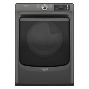 7.4 cu. ft. vented Front Load Gas Dryer in Volcano Black with Smart Pet Pro Option