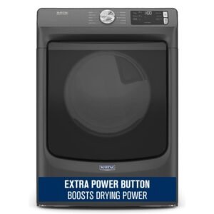 7.3 cu. ft. Vented Electric Dryer in Volcano Black