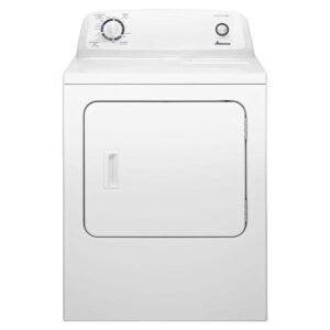 6.5 cu.ft. vented Front Load Gas Dryer in White with Wrinkle Prevent Option