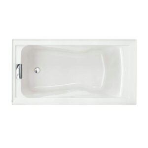 Evolution 60 in. x 32 in. Soaking Bathtub with Left Hand Drain in White
