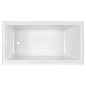Studio 60 in. x 32 in. Soaking Bathtub with Left Hand Drain in White