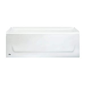 Kona 54 in. x 30 in. Soaking Bathtub with Left Drain in White