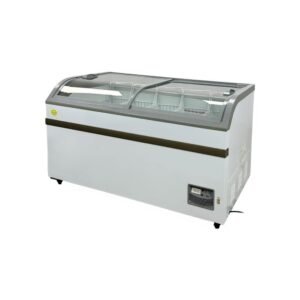 58 in. W 10.84 cu. ft. Manual Defrost Commercial Supermarket Grocery Chest Freezer ESD5SC in White