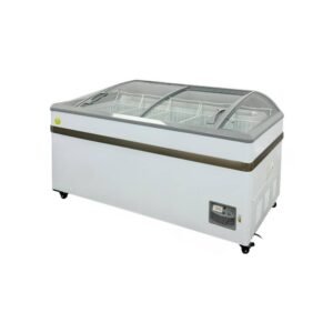65 in. 13.35 cu. ft. Manual Defrost Supermarket Food Commercial Chest Freezer ESD6SC in White