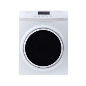 3.5 cu.ft. 110V Sensor/Refresh Compact Vented Dryer White
