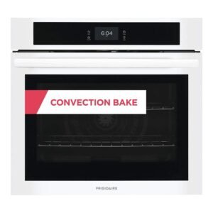 30 in. Single Electric Wall Oven with Convection in White
