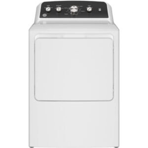 7.2 cu. ft. vented Gas Dryer in White with Auto Dry and Extended Tumble