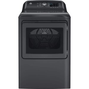 7.4 cu. ft. vented Front Load Gas Dryer in Diamond Gray with Sensor Dry