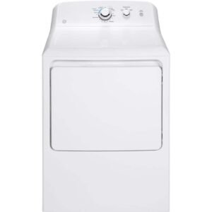 6.2 cu. ft. Gas Dryer in White