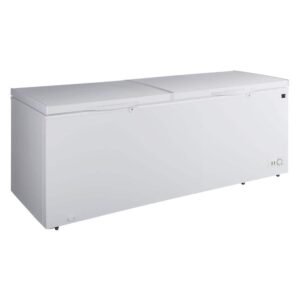 79.10 in. 25 cu. ft. (710L) Convertible Chest Freezer/Refrigerator, ESTAR, Garage-Ready Dual Lids, Manual Defrost, White