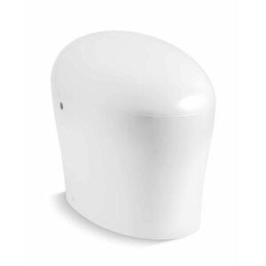 Karing 12 in. Rough In One-Piece 1.08 GPF Single Flush Elongated Smart Toilet in White with Built In Bidet and Auto Open