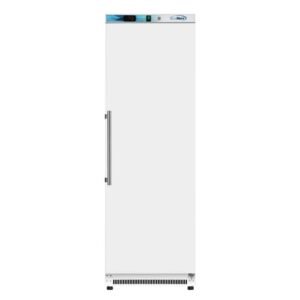 24 in. 12 cu. ft. Manual Defrost Upright Freezer Solid Door Commercial Reach in White Garage Ready