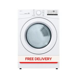 7.4 Cu. Ft. vented Stackable Electric Dryer in White with Sensor Dry