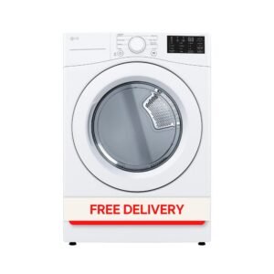 7.4 cu. ft. Vented Stackable Gas Dryer in White with Sensor Dry Technology
