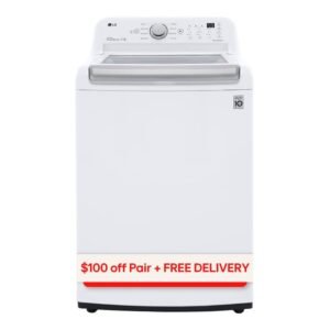 5.0 cu. ft. Top Load Washer in White with Impeller, NeverRust Drum and TurboDrum Technology
