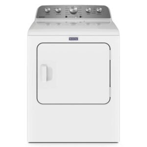 7.0 cu. ft. Vented Electric Dryer in White