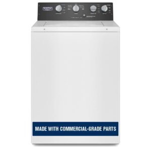3.5 cu.ft. Top Load Washer in White with Dual Action Agitator