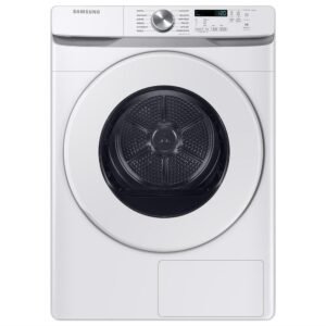 7.5 cu. ft. Stackable Heat Pump ventless Electric Dryer with Sensor Dry in White
