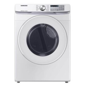 7.5 cu.ft. vented Front Load Smart Gas Dryer with Sensor Dry in White