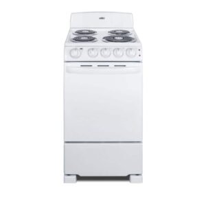 20 in. 2.3 cu. ft. Electric Range in White
