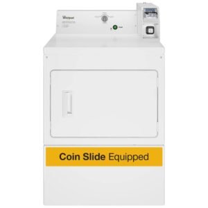 7.4 cu. ft. 120-Volt White Commercial Gas Vented Dryer