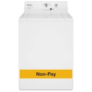3.3 cu. ft. White Commercial Top Load Washing Machine