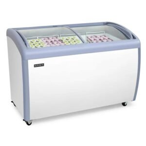 49.61 in. 12 cu. ft. Manual Defrost Commercial Chest Freezer in White