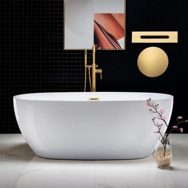 white-with-brushed-gold-trim-woodbridge-freestanding-tubs-hbt5564-64_1000