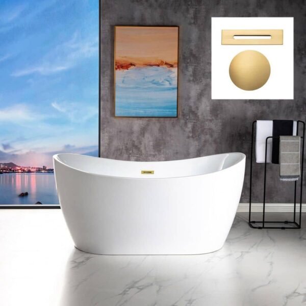 white-with-brushed-gold-trim-woodbridge-freestanding-tubs-hbt5813-64_1000
